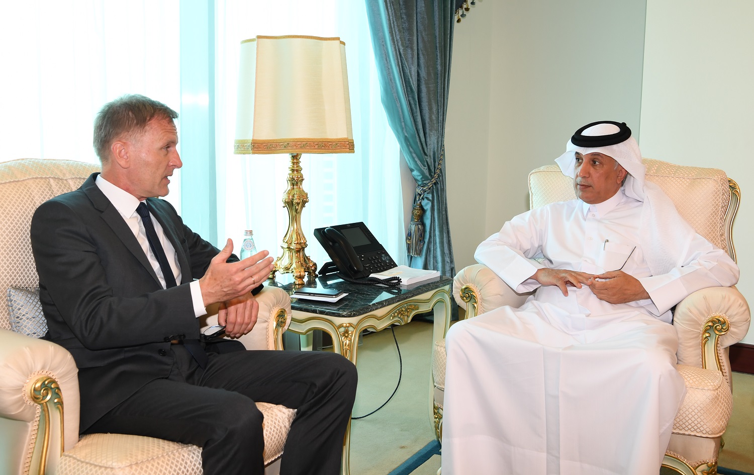 Minister of State for Foreign Affairs Meets German Ambassador