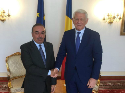 Romanian Foreign Affairs Minister Meets Qatar's Ambassador