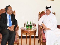 وزير الدولة للشؤون الخارجية يجتمع مع وزير خارجية بنغلاديش
