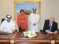 قطر تدعم مكتب الأمم المتحدة لتنسيق الشؤون الإنسانية بـ 40 مليون دولار