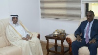 Foreign Minister of Sudan Meets Ambassador of Qatar