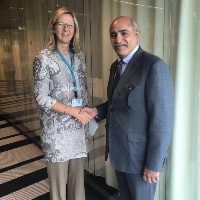 مسؤولة هولندية تجتمع مع سفير قطر