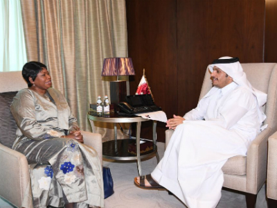 HE Foreign Minister Meets with HE the Prosecutor of the ICC