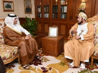 رسالة من سمو الأمير إلى سلطان عمان