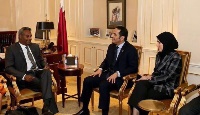 وزير الخارجية يجتمع مع الأمين العام لمنظمة العفو الدولية