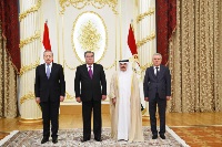 Tajik President Receives Credentials of Qatar's Ambassador