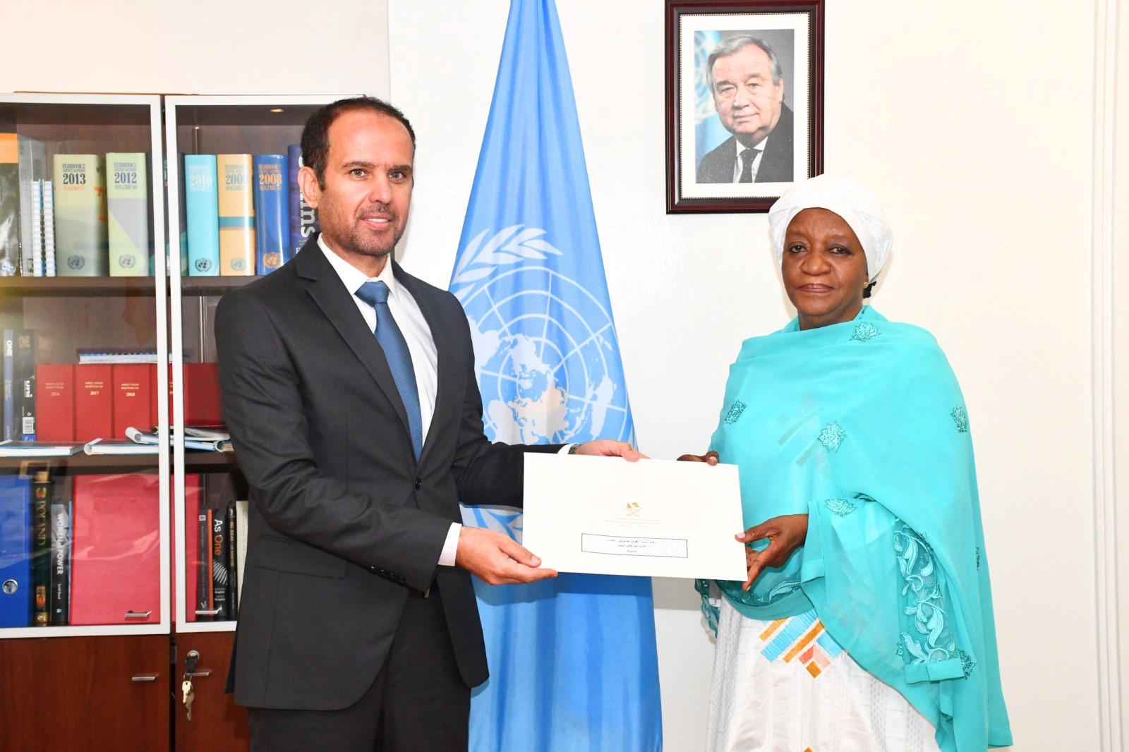 Director-general Of Un Office In Nairobi Receives Credentials Of 