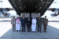 وصول شحنة جديدة من المساعدات الغذائية من دولة قطر إلى الجيش اللبناني