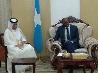 رئيس الوزراء الصومالي يجتمع مع وزير الدولة للشؤون الخارجية