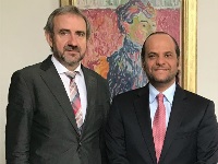 سفير قطر يجتمع مع رئيس هيئة المتاحف الألمانية