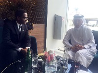وزير الدولة للشؤون الخارجية يجتمع مع مسؤول بنيني