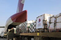 خمس طائرات قطرية تتوجه إلى مدينة العريش المصرية تحمل مساعدات مخصصة لدعم الأشقاء الفلسطينيين في غزة