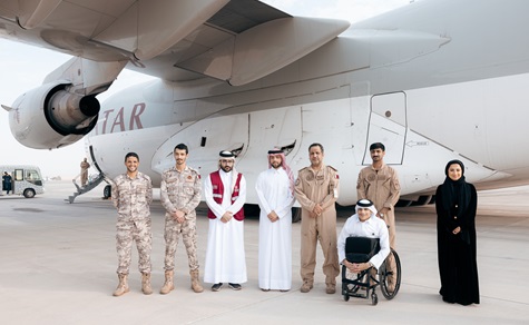 Qatari Aid Plane Arrives in Damascus for First Time