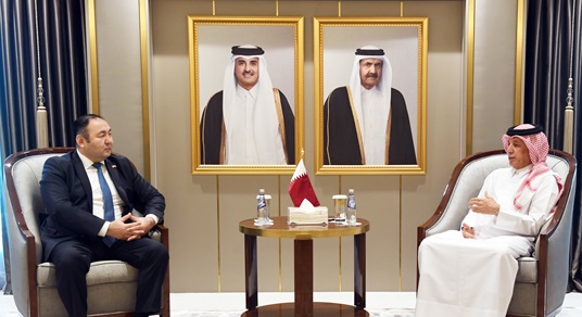 Minister of State for Foreign Affairs Bids Farewell to Ambassador of Kyrgyzstan