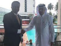 وزير الدولة للشؤون الخارجية يجتمع مع نائب وزير الخارجية الماليزي