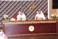 وزير الدولة للشؤون الخارجية يحضر ختام دورة تدريبية لدبلوماسيين قطريين