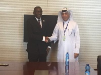 وزير الدولة للشؤون الخارجية يجتمع مع وزير خارجية السنغال ووزير التكامل الإفريقي بساحل العاج