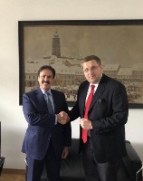Advisor to Croatian President Meets Qatari Ambassador