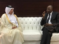 وزير الدولة للشؤون الخارجية يجتمع مع نائب رئيس ساحل العاج