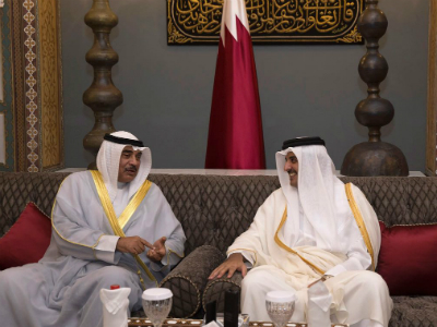 HH The Emir Meets Kuwait First Deputy Prime Minister