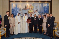 نائب رئيس وزراء تايلاند يجتمع مع سفير دولة قطر
