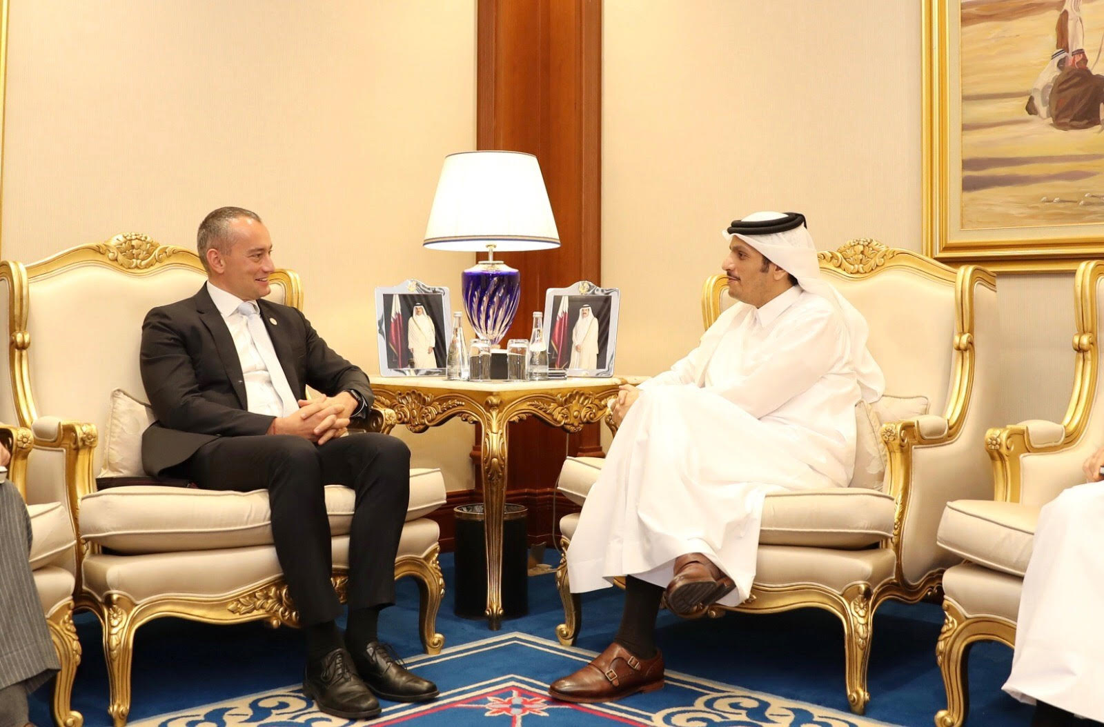 Deputy Prime Minister and Minister of Foreign Affairs Meets UN Officials