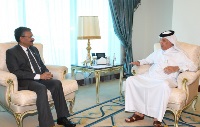 Minister of State for Foreign Affairs Meets Indian Ambassador