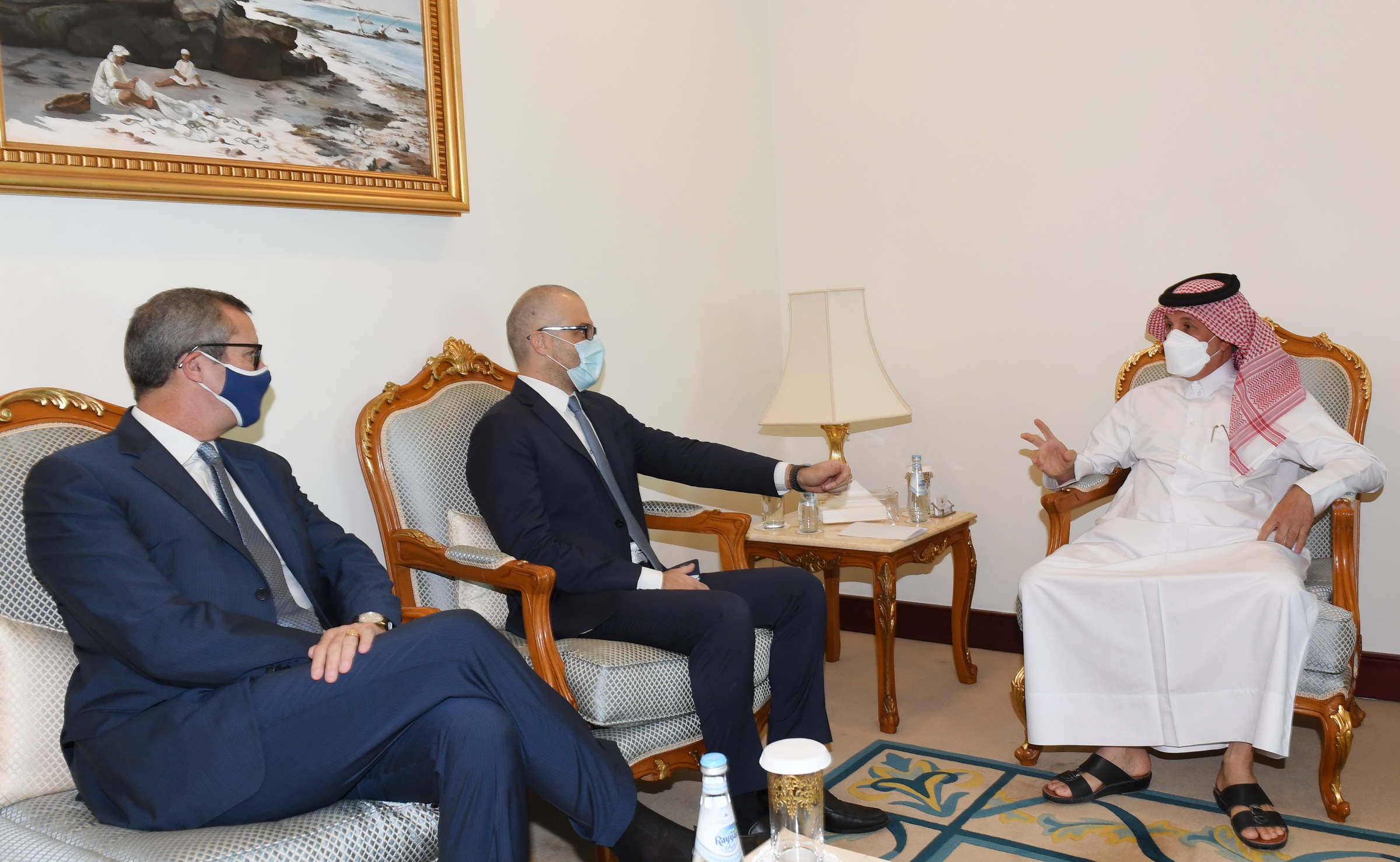Minister of State for Foreign Affairs Meets Italian Special Envoy for Libya