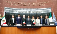 سفير قطر يشارك بجلسة في مجلس الشيوخ المكسيكي 