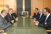 Minister of State for Foreign Affairs Meets Foreign Ministers of Estonia and Malta