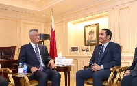 رئيس كوسوفو يلتقي نائب رئيس مجلس الوزراء وزير الخارجية