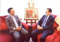 Moroccan PM Meets Qatari Ambassador
