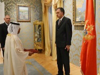 رئيس الجبل الأسود يتسلم أوراق اعتماد سفير قطر