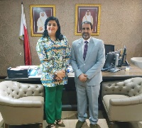 وزيرة التخطيط الوطني والاقتصاد السياسي الكوستاريكية تجتمع مع سفير دولة قطر