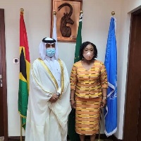 Minister of Foreign Affairs and Regional Integration of Ghana Meets Ambassador of Qatar