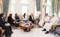 Deputy Prime Minister and Minister of Foreign Affairs Meets European Parliament Delegation
