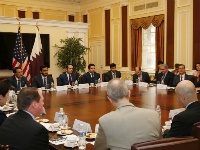 وزير الخارجية يؤكد أهمية الشراكة الاقتصادية بين قطر والولايات المتحدة