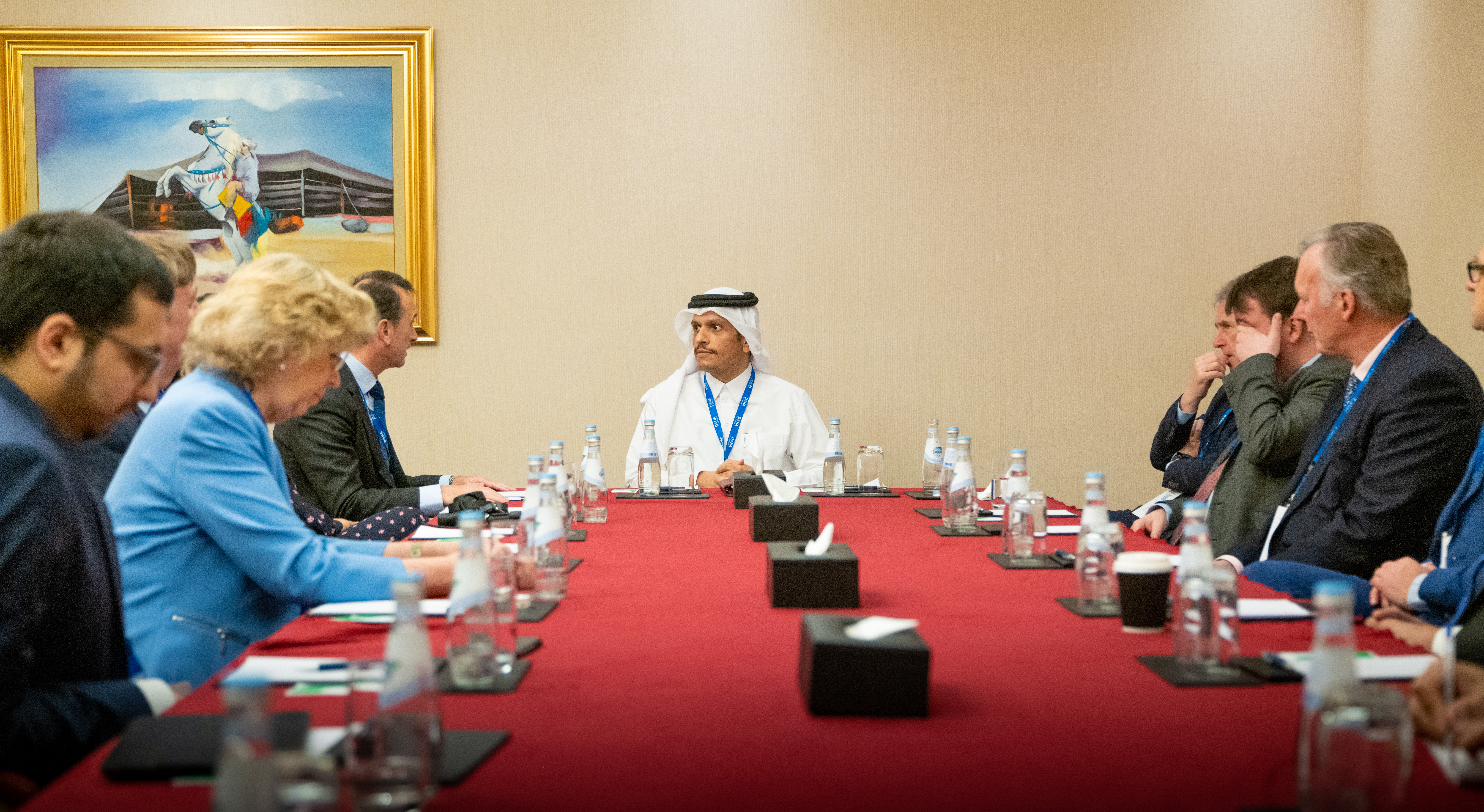 Deputy Prime Minister and Minister of Foreign Affairs Meets British Parliamentary Delegation