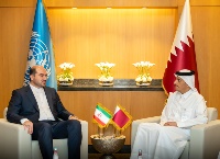 Deputy Prime Minister, Minister of Foreign Affairs Meets Iranian Vice President of Executive Affairs