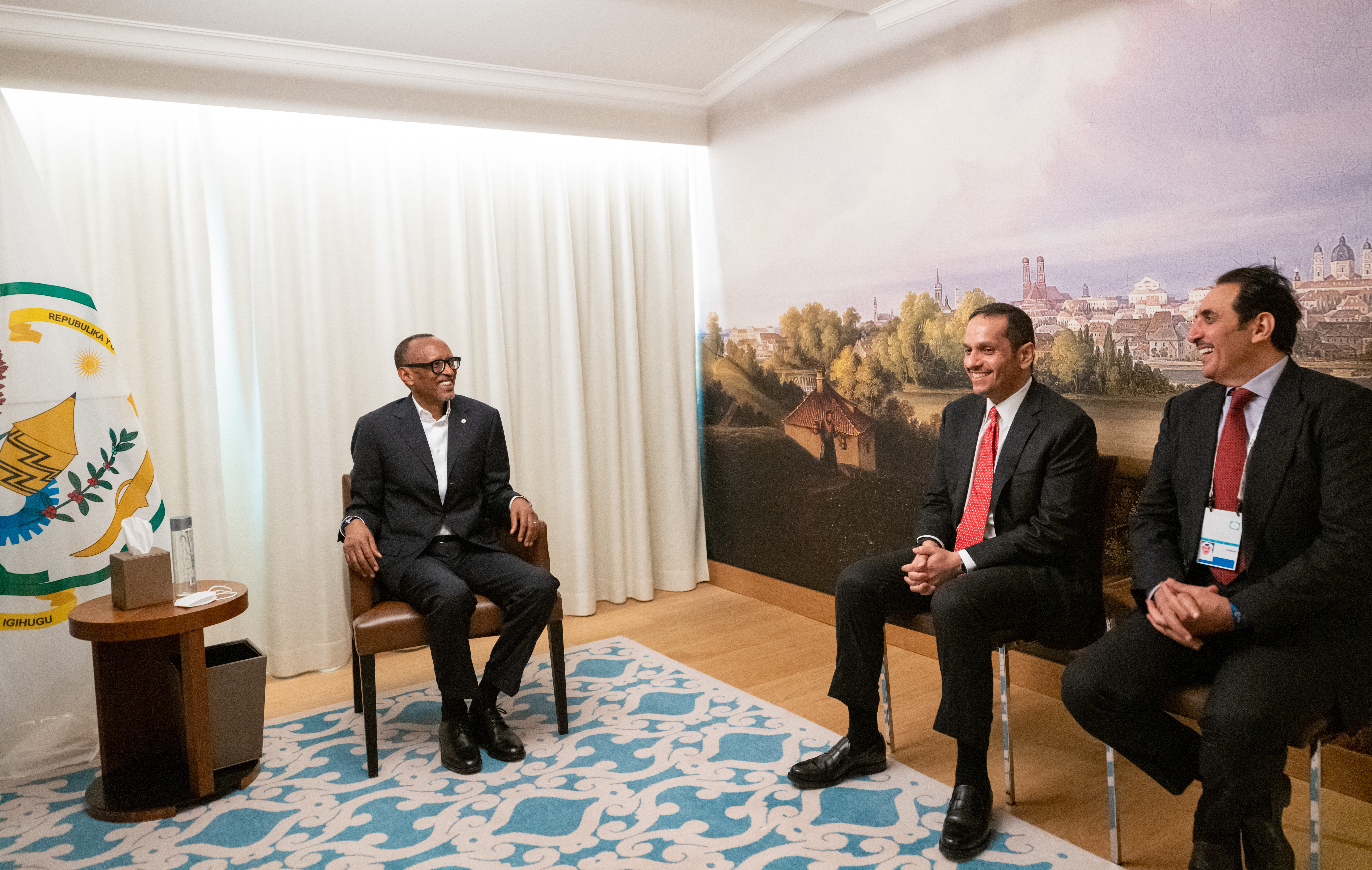 رئيس رواندا يستقبل نائب رئيس مجلس الوزراء وزير الخارجية