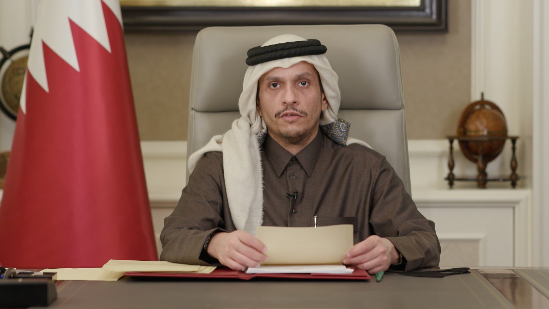 نائب رئيس مجلس الوزراء وزير الخارجية: دولة قطر ملتزمة بتنفيذ مخرجات المؤتمر العالمي حول مسارات السلام الشاملة للشباب