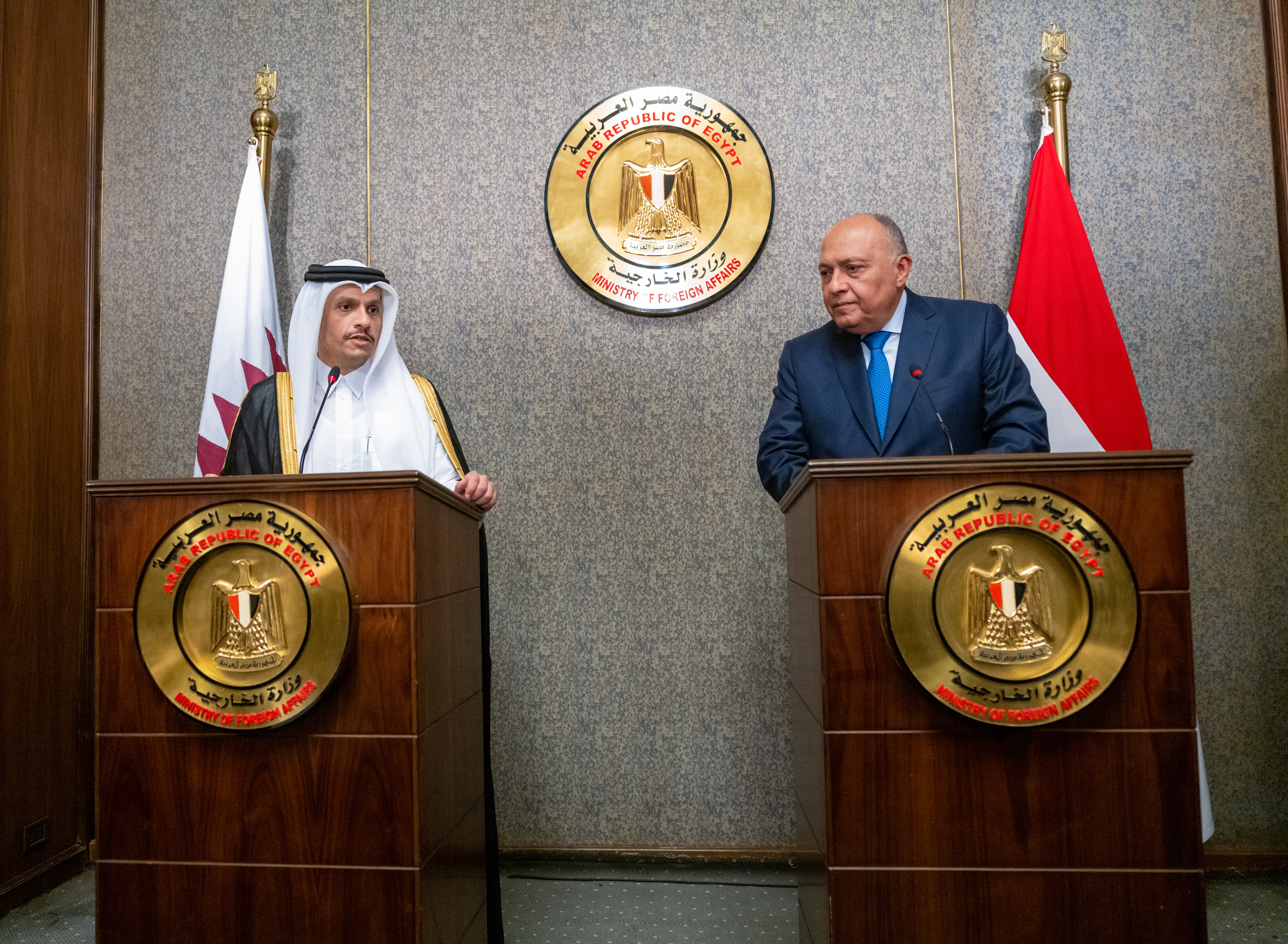 Deputy Prime Minister and Minister of Foreign Affairs: Relations with Egypt Returned to Normal Thanks to Keenness of Two Countries' Leadership