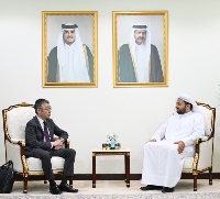 مساعد وزير الخارجية للشؤون الإقليمية يجتمع مع مساعد وزير الخارجية الياباني