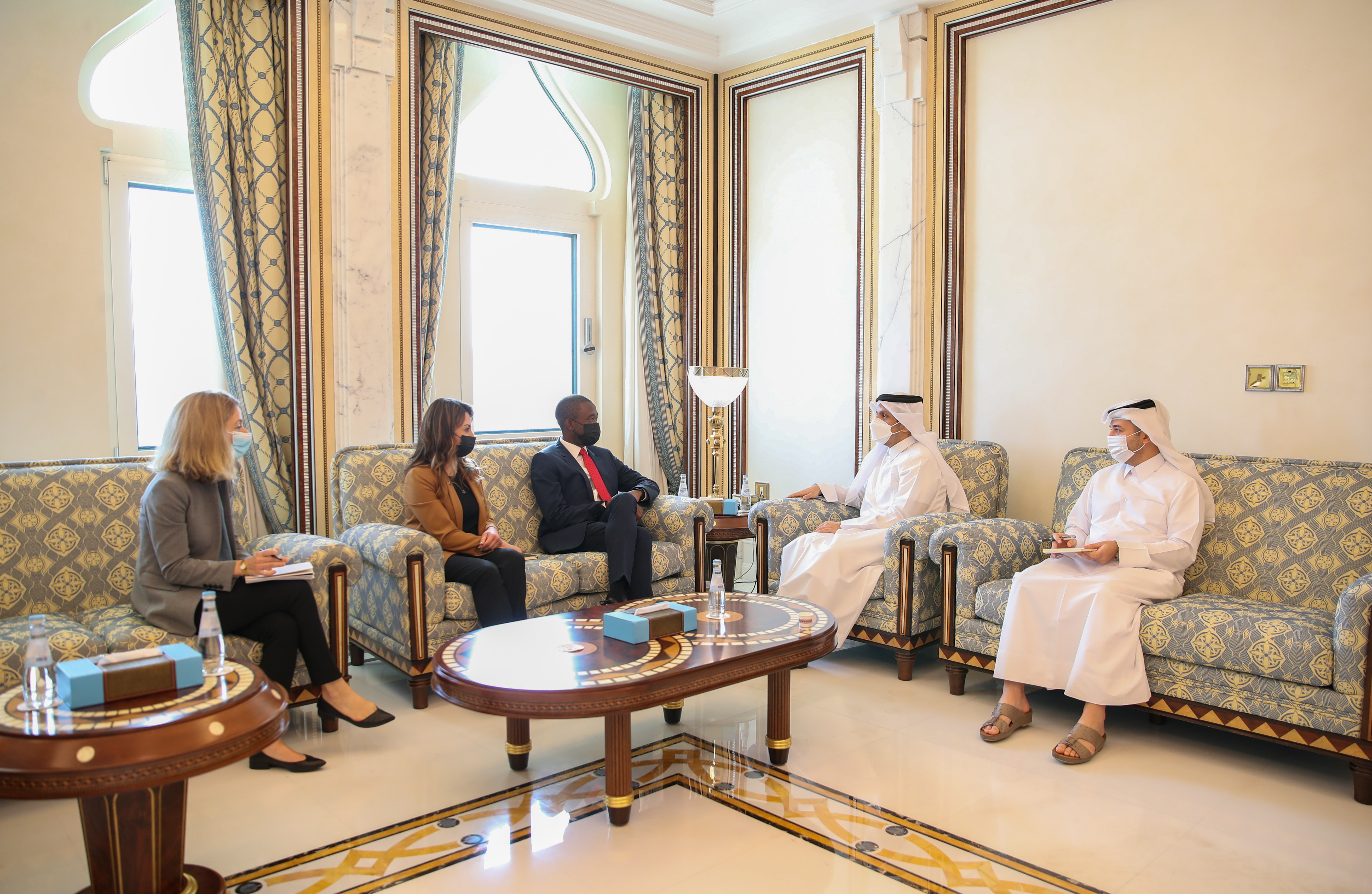 Deputy Prime Minister and Minister of Foreign Affairs Meets US Deputy Secretary of the Treasury