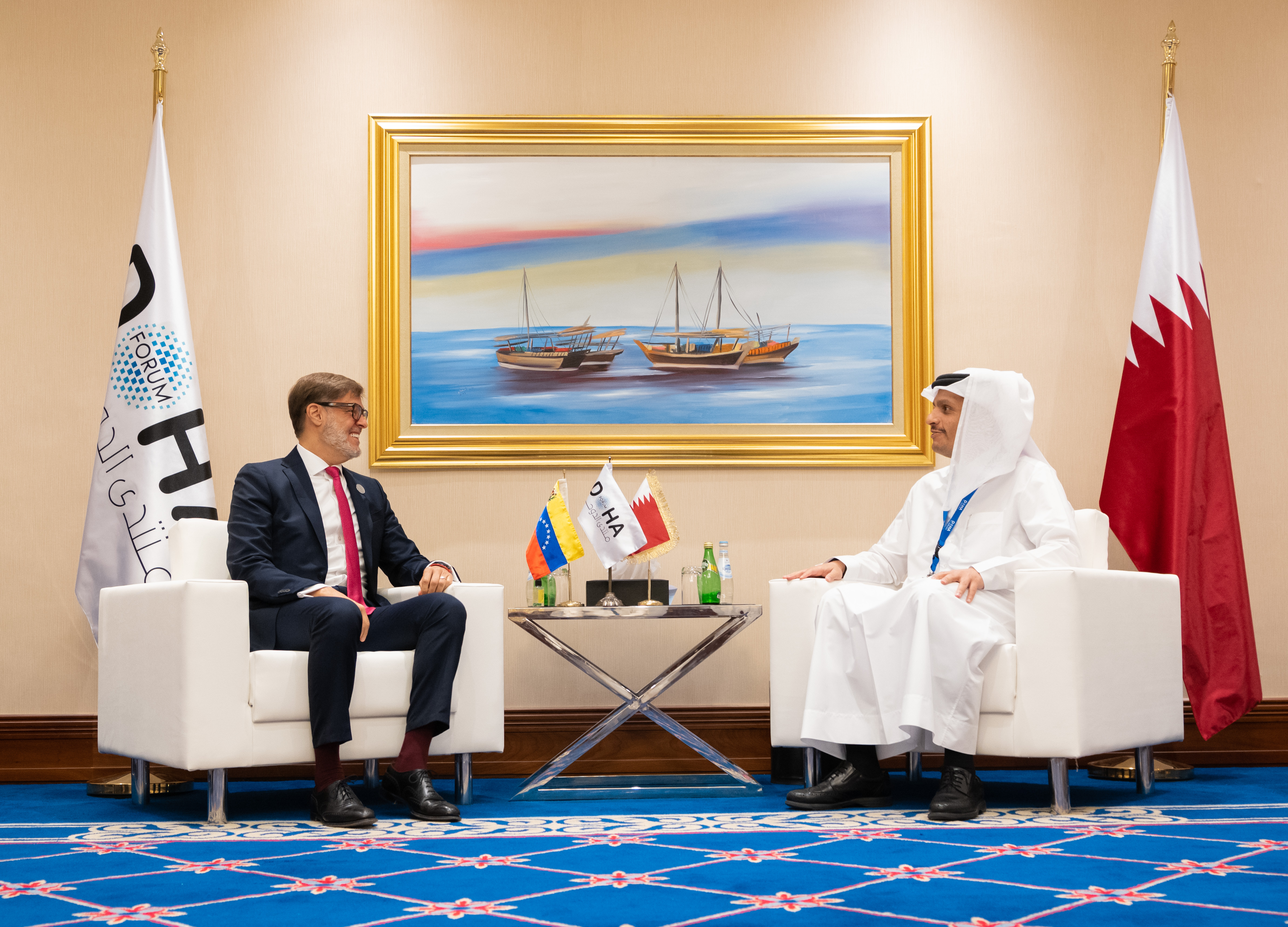 Deputy Prime Minister and Minister of Foreign Affairs Meets Officials