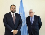 وزير الدولة بوزارة الخارجية يجتمع مع وكيل الأمين العام للأمم المتحدة للشؤون الإنسانية ومنسق الإغاثة في حالات الطوارئ 