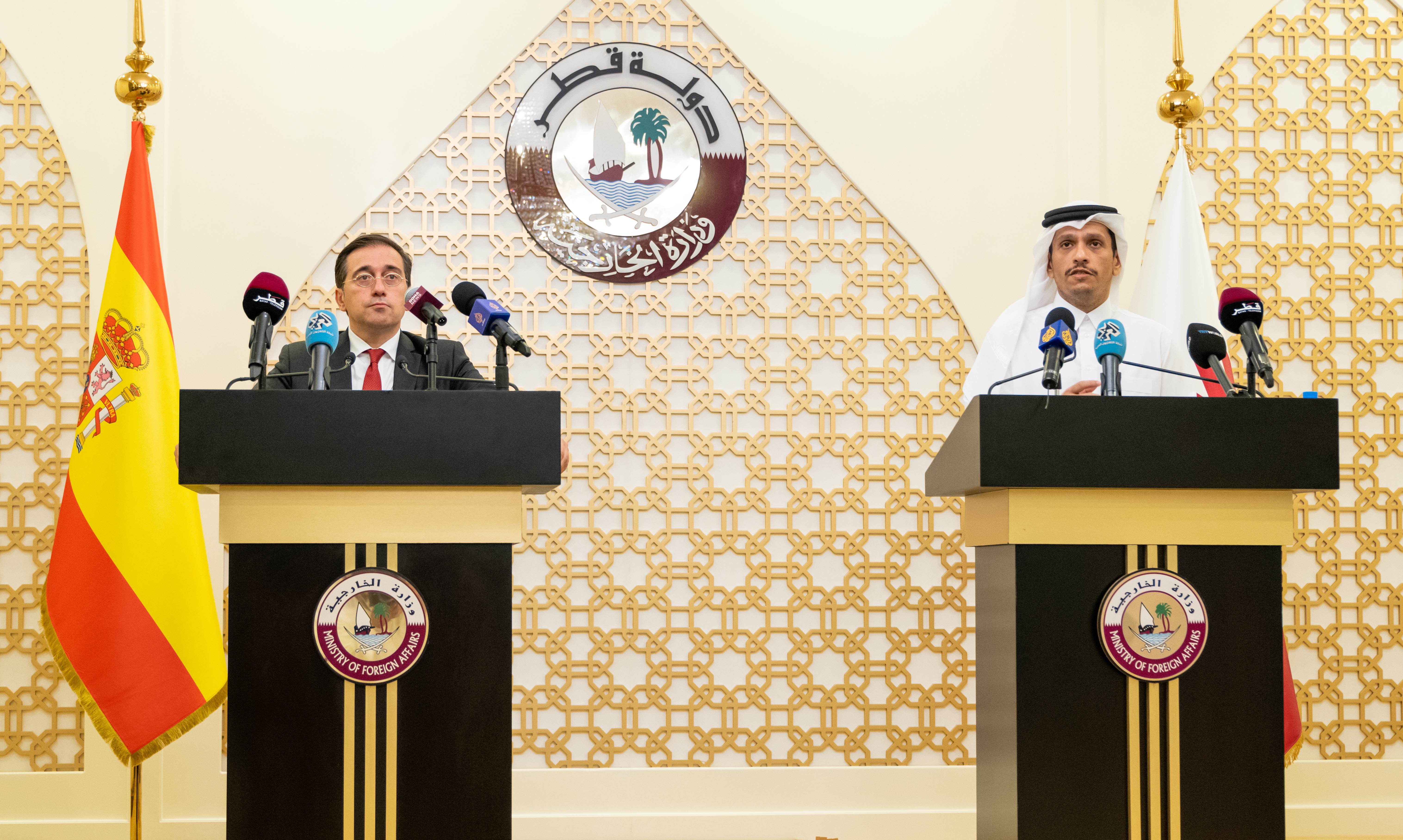 The Deputy Prime Minister and Minister of Foreign Affairs Says Spain is an Important Partner for Qatar