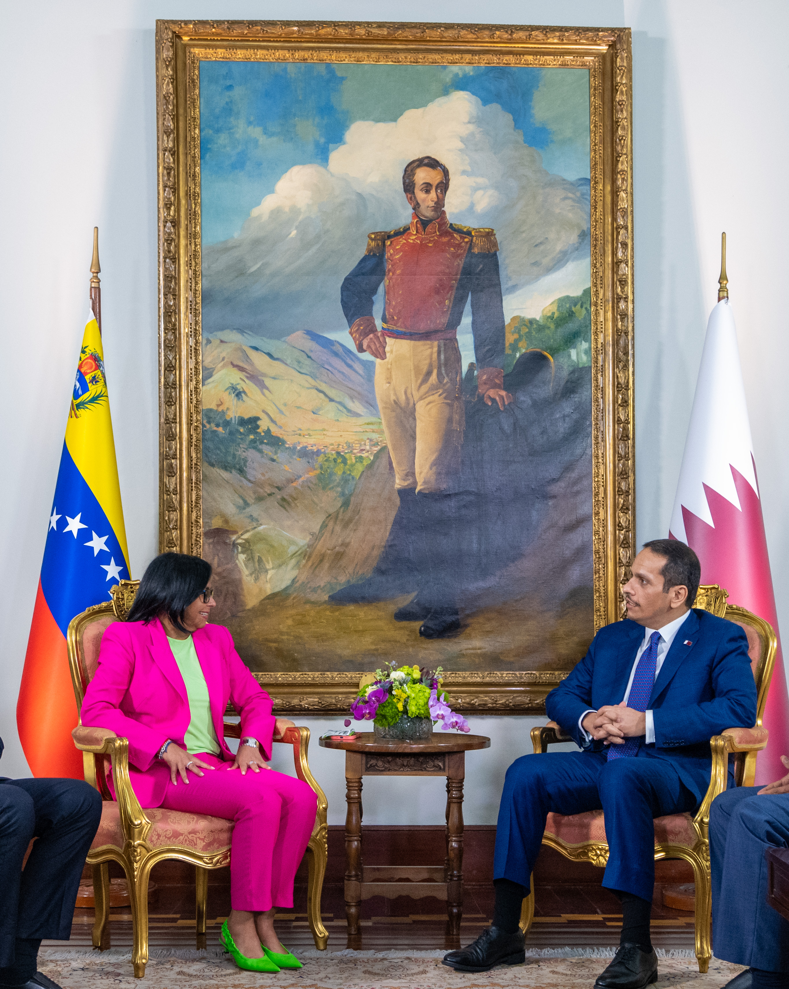 Deputy Prime Minister and Foreign Affairs Minister Meets Venezuelan Vice President