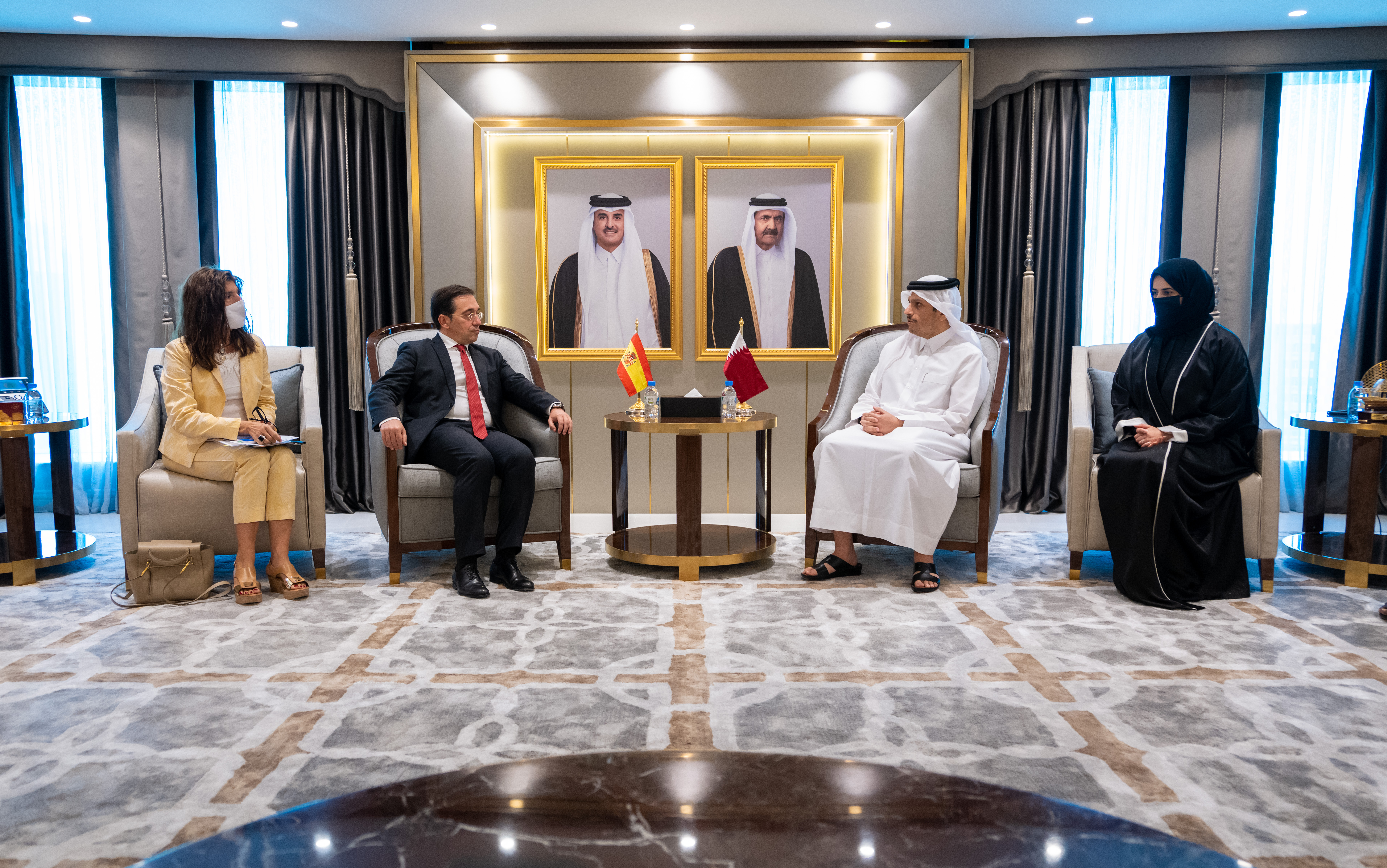 Deputy Prime Minister and Minister of Foreign Affairs Meets Spanish Minister of Foreign Affairs