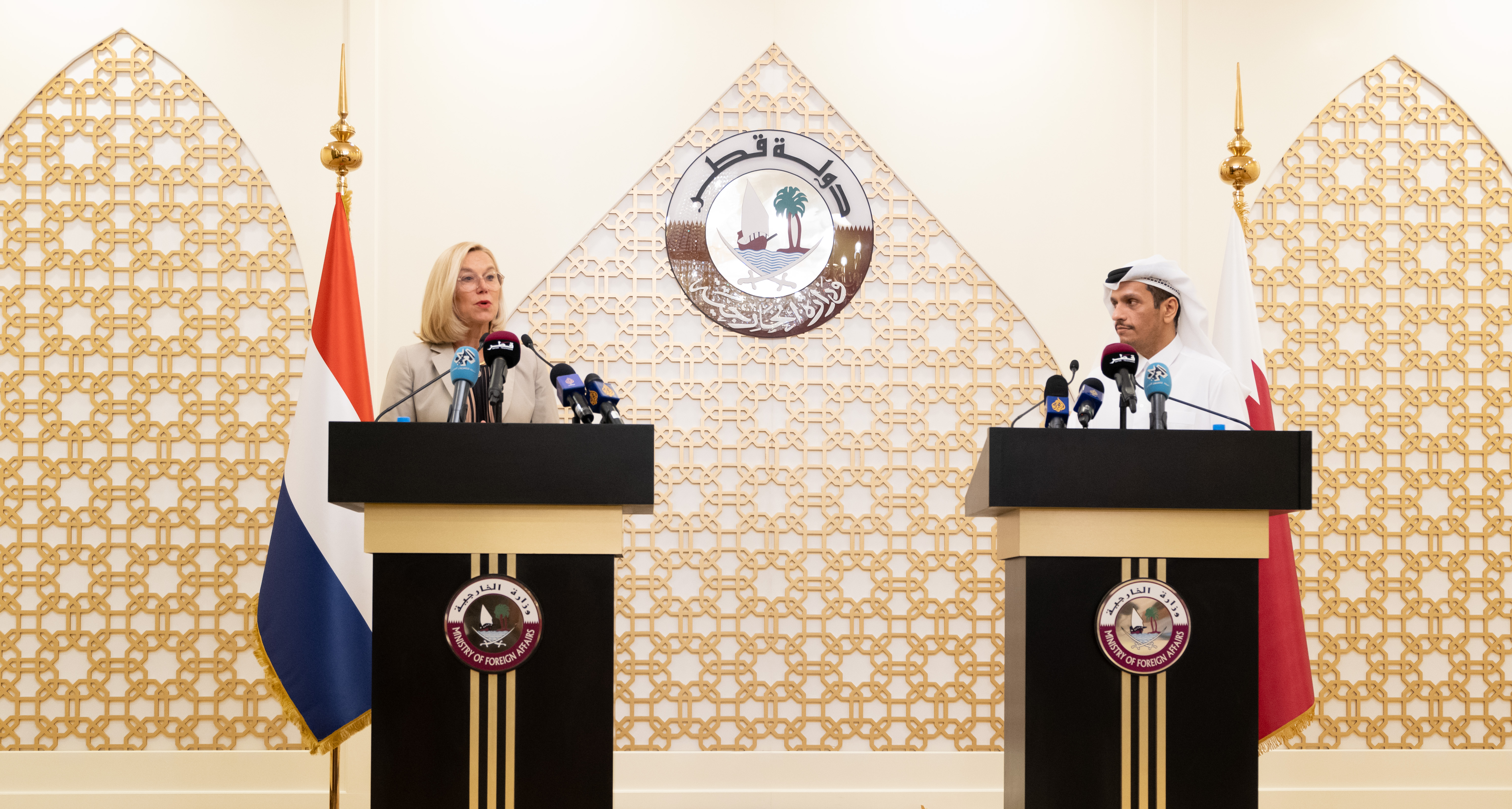 The Deputy Prime Minister and Minister of Foreign Affairs Says Qatar Looks Forward to a Peaceful Transition in Afghanistan